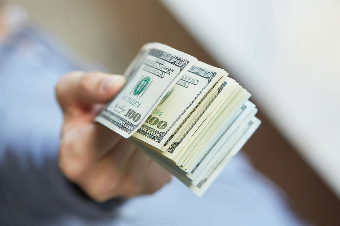 unclaimed recoveries cash in hand